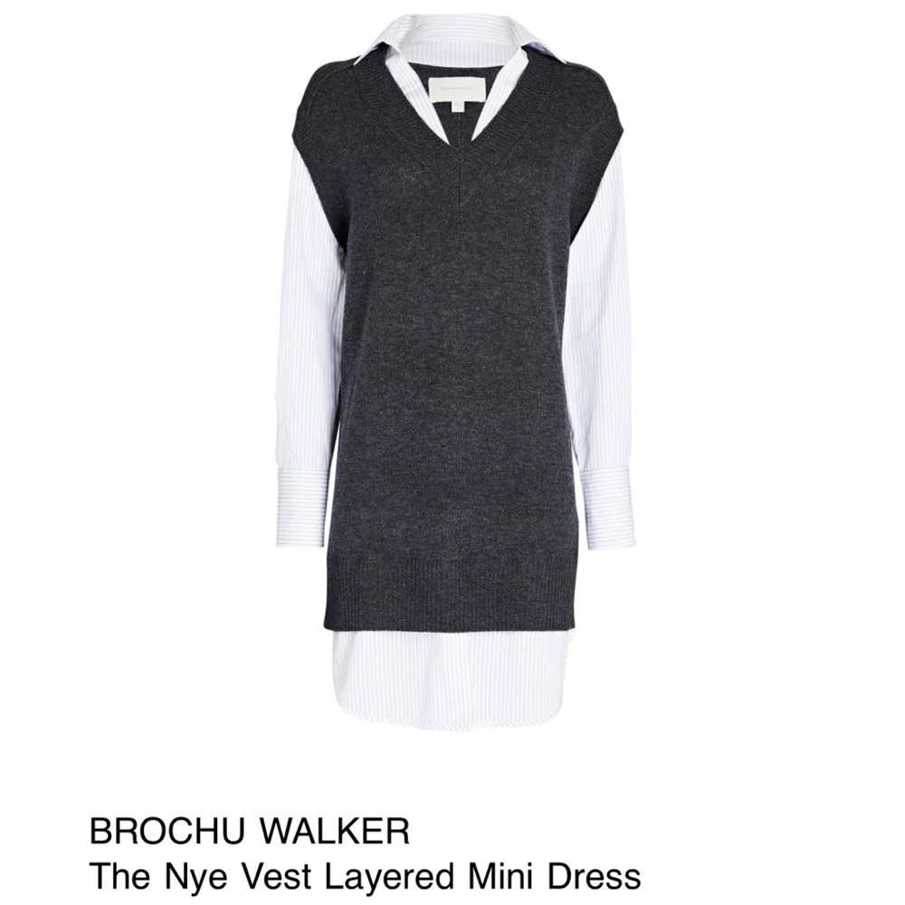 Brochu Walker vest dress.